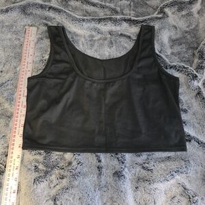 Zara Black Crop Top